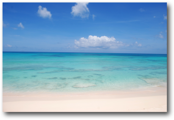 The water in Eleuthera is simply breathtaking
