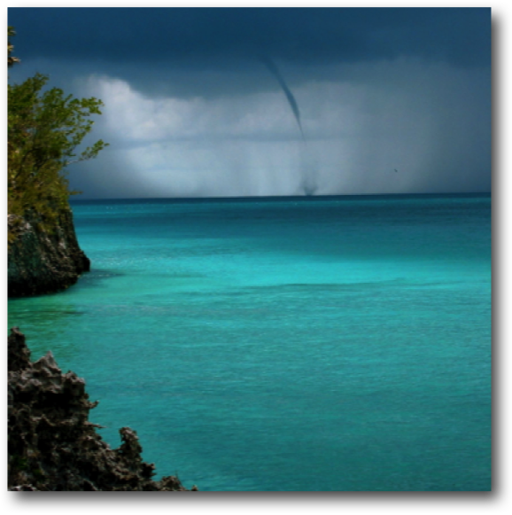 Water Spout on the Caribbean side